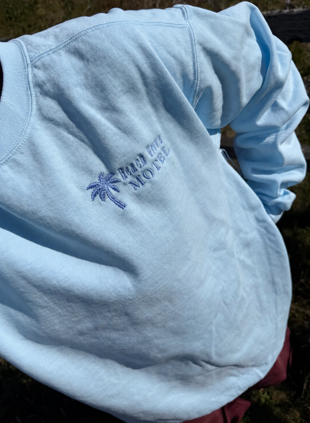 limited beach grove motel crewneck