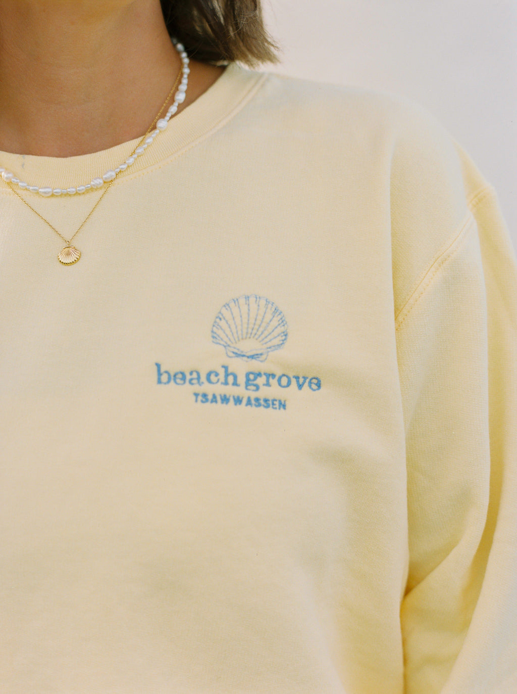 signature yellow crewneck