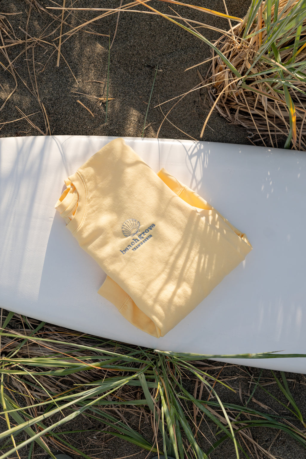 signature yellow crewneck