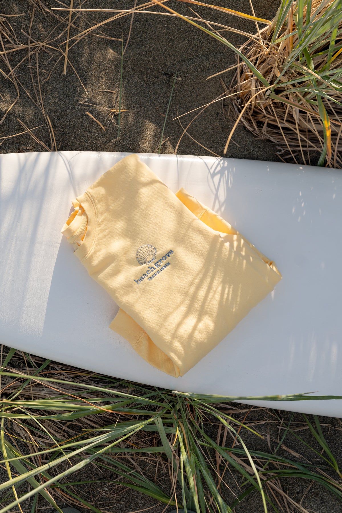 signature yellow crewneck